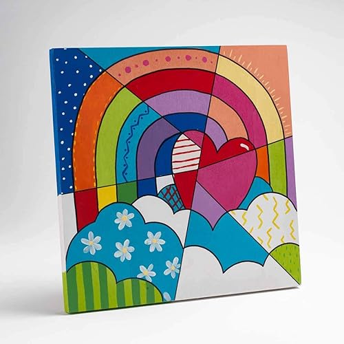 Miniatura 3 de Pintura acrílica en varios colores (16 onzas), 21123B rojo brillante (paquete de 12)