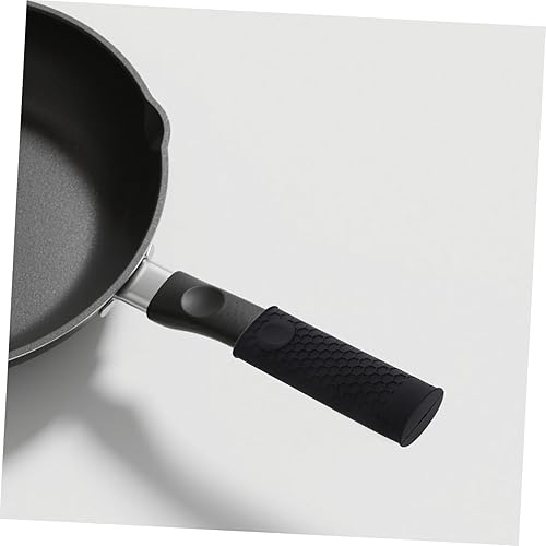 Miniatura 7 de CALLARON 4 fundas para mango de olla, cubierta de mango de hierro fundido, funda de silicona para mango de olla de silicona, soporte de mango