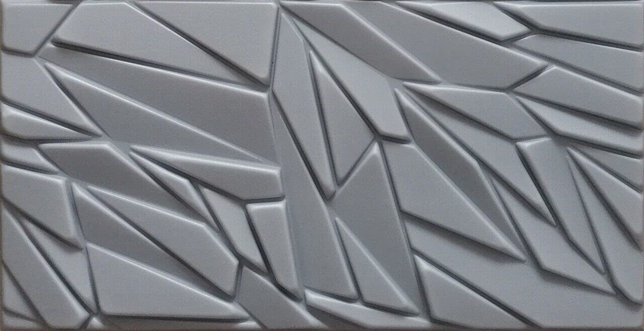 DECCART - Panele ścienne 100x50 cm - Panele ścienne - Panele - Okładziny ścienne wewnętrzne, okładziny sufitowe, Panel styropianowy, panele ścienne 3D, imitacja kamienia - Rock Grey - 5 sztuk (5 m²)