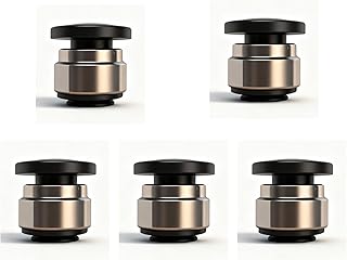 Asbrot 5Pcs Hall Board Extruder Filament Sensor Assembly Inlet Pneumatic Fitting Compatible with BambuLab X1/ P1 Series