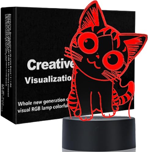 Sombrero para niños, luz nocturna de tortuga para niños, lámpara de noche de ilusión 3D, lámpara de mesa LED USB, luces reguladoras de intensidad