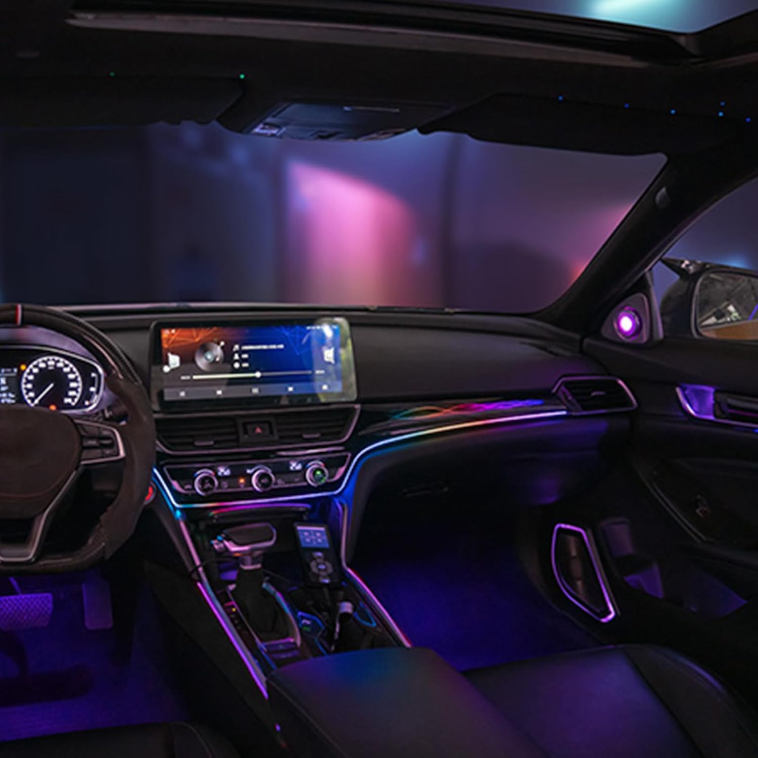 For Honda Accord 10.5th 2019-2022 2021 Car Interior Romantic Atmosphere Light Strip