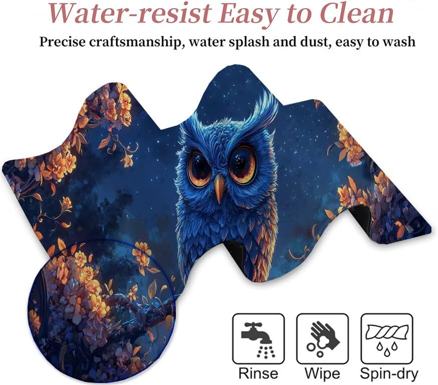 Tapis de souris grand format base caoutchouc antidérapante pour PC