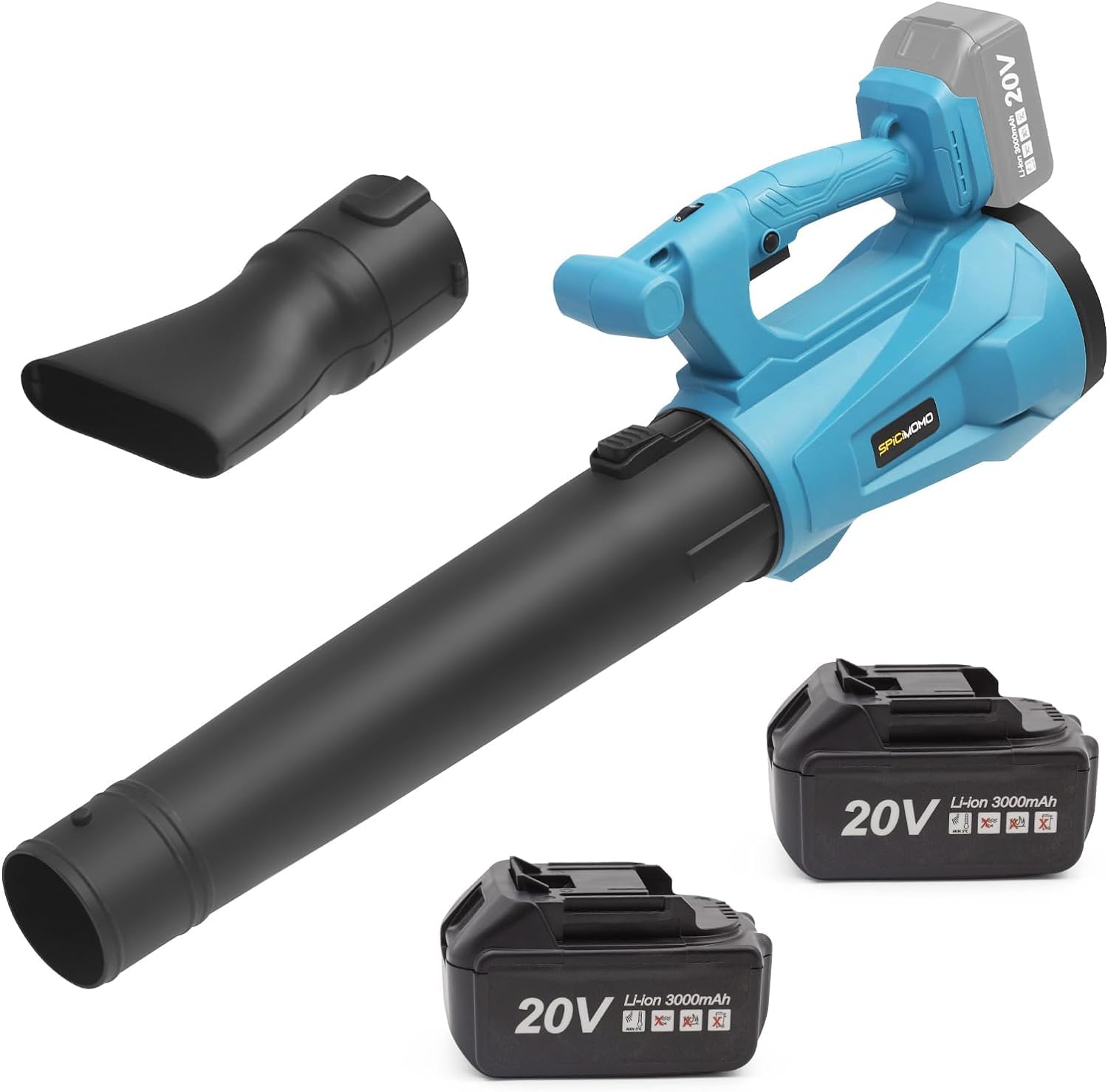 KANAbee Blowers Cordless Leaf Blower, Electric Handheld Powerful Hair Dryer, Lightweight Snow Blowing Tool, 6-Level Air Volume Adjustment, for Blowing Fallen Leaves, Dust, Snow (B0DBLFH2HW) Amazon Price History, Amazon Price Tracker