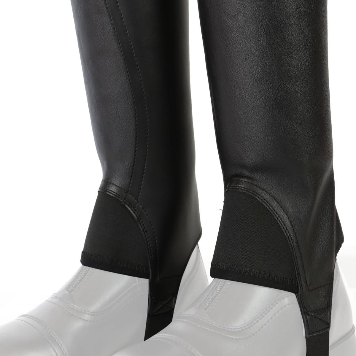 Ghette Unisex Equitazione Horses Riding, Antipioggia Impermeabili Unisex, Accessori Equitazione, Comode, Elasticizzate con Chiusura Posteriore e Blocco (nero, m)