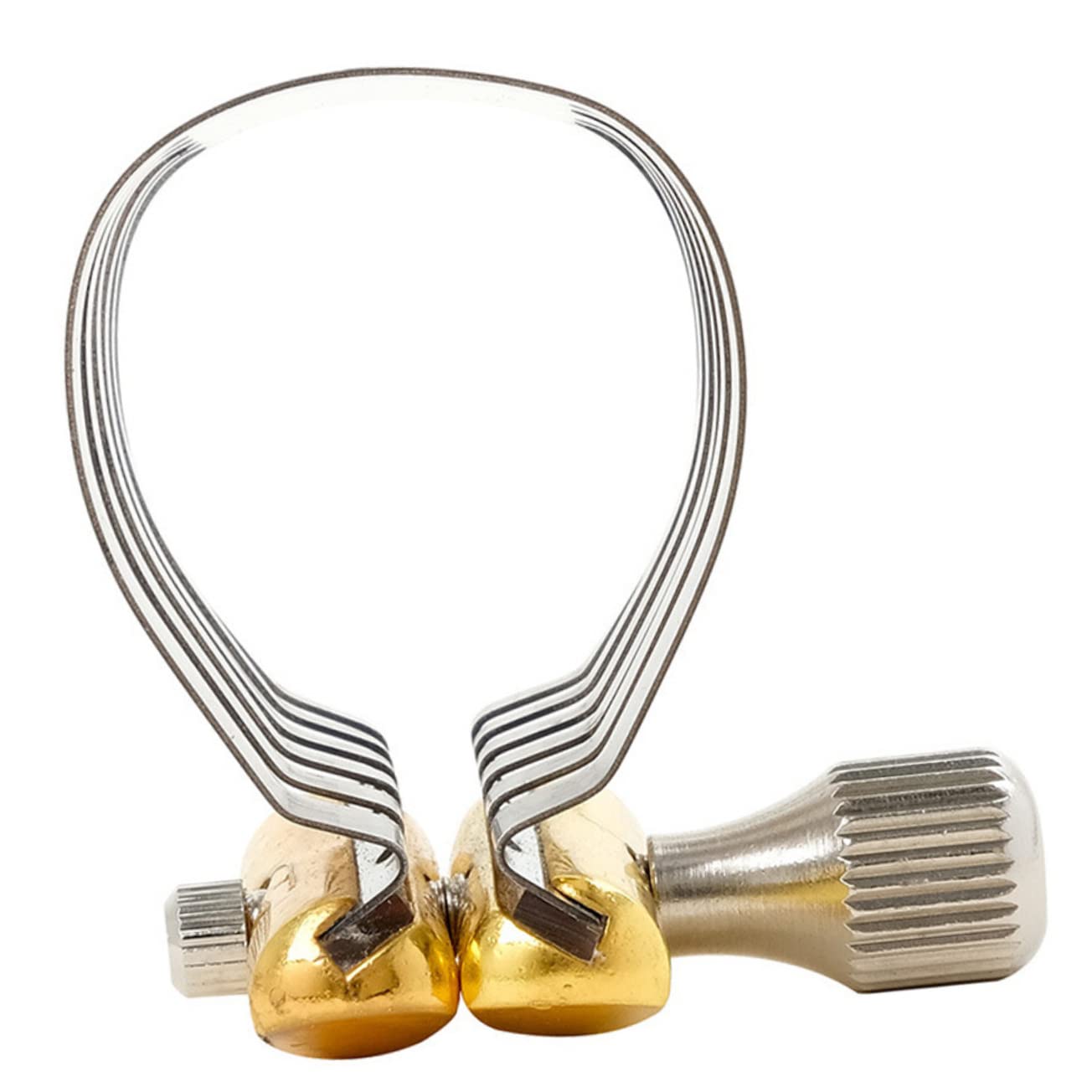 SUPVOX 4pièces Système De Fixation Pour Saxophone Acier Clip Métallique Pour Instruments à Vent Accessoire Décoratif Pour Saxophone Alto Et Soprano Finition Et Détails Raffinés