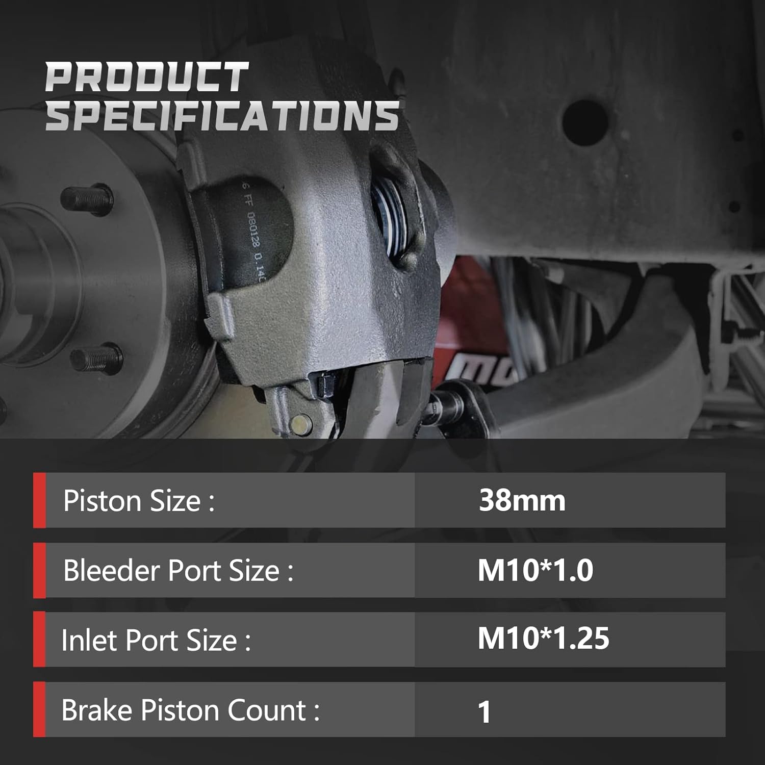 Rear Brake Calipers 19B6886 19B6887 ROADFAR for 2013-2018 for Acura RDX,2012-2015 for Honda Crosstour,2007-2016 for Honda CR-V