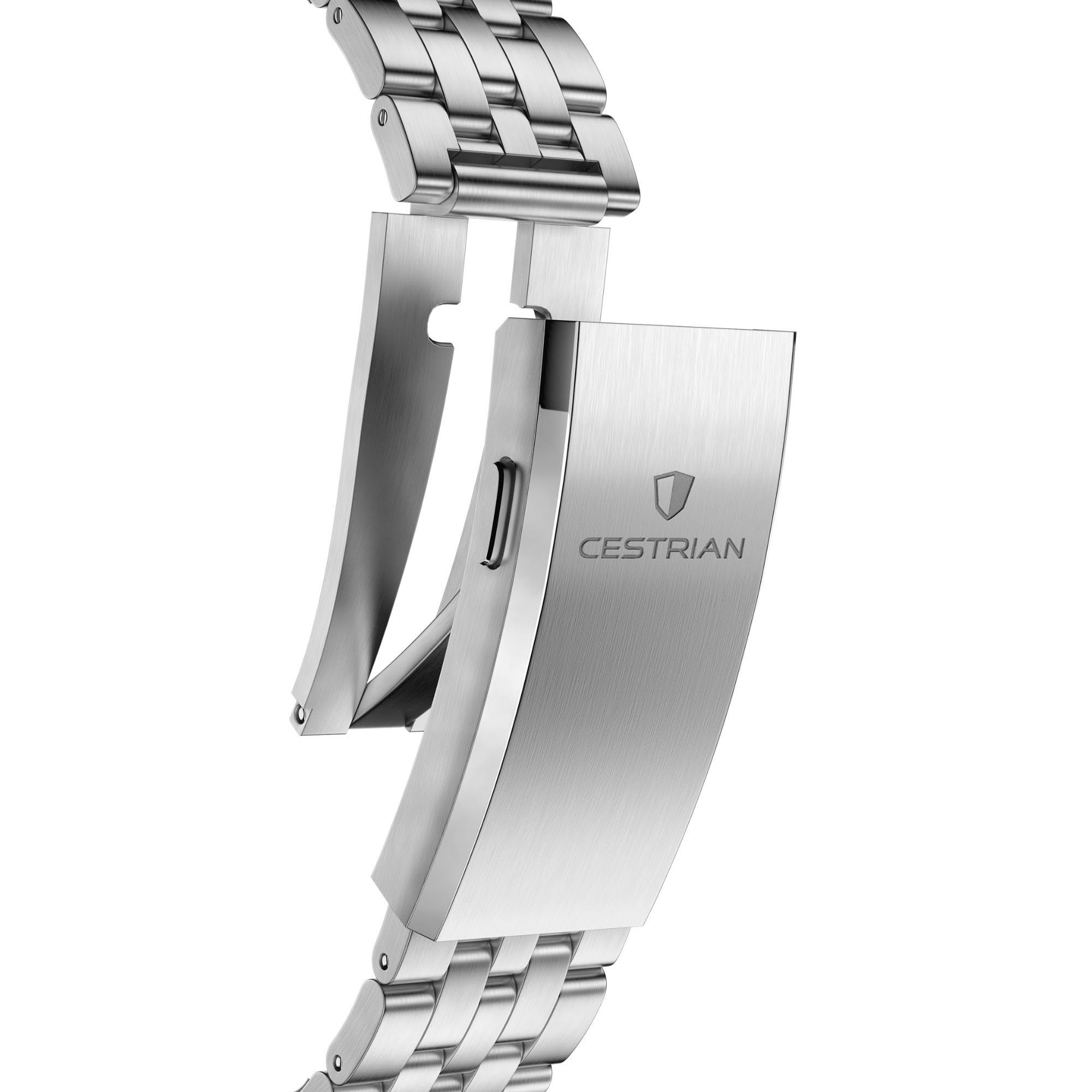 Cestrian Pro Dive - Reloj automático para Hombre de 42 mm, Caja y Pulsera de Acero Inoxidable 316L, Resistente al Agua hasta 300 m