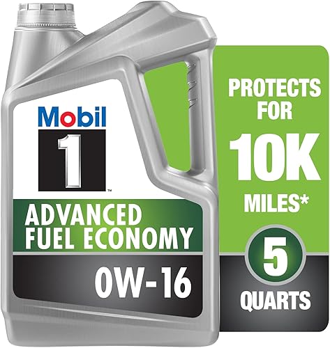 Miniatura 1 de Mobil 1 - Aceite sintético Advanced Fuel Economy para motor, 0W-16, 5 cuartos de galón