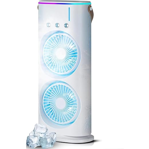 INVICTO Mini Air Cooler for Room Cooling AC Portable Mini Fa