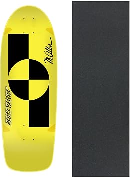 Santa Cruz Skateboard Deck Malba Crash Test Reissue 10.03" x 29.35" with Grip
