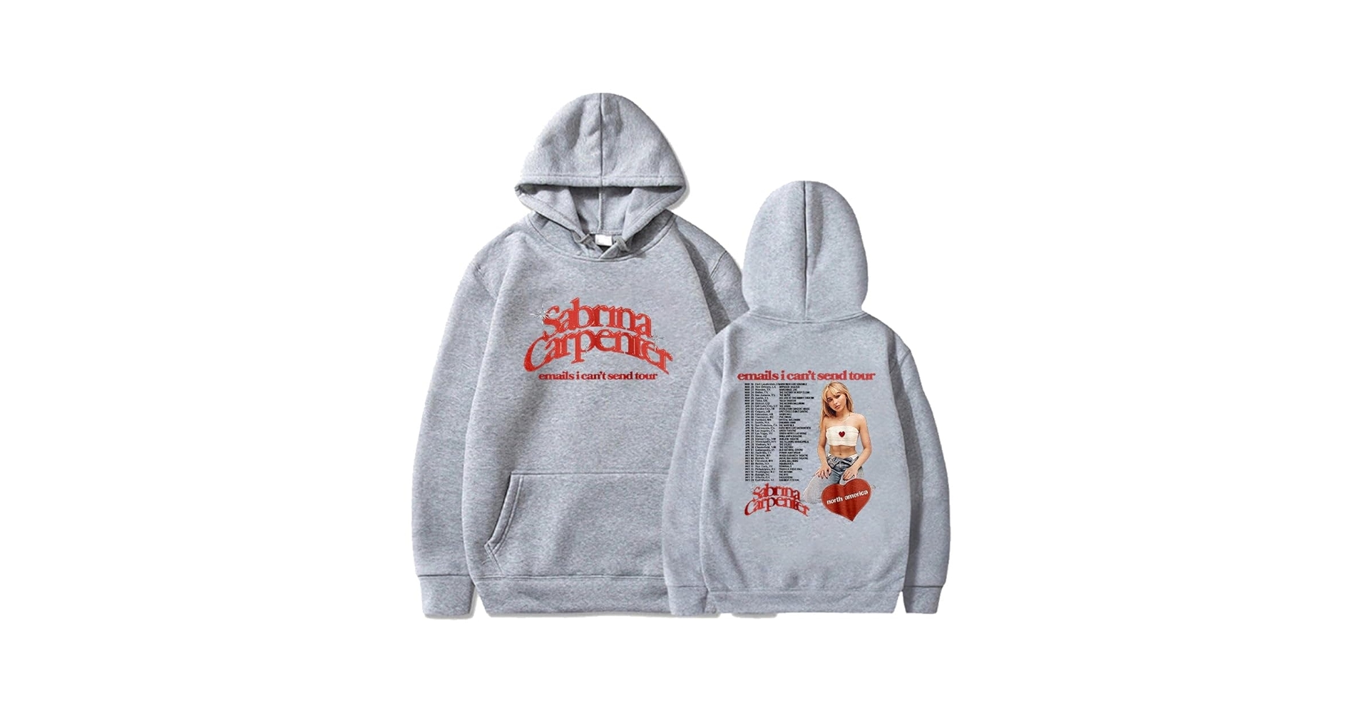 ENITEXOLUD Sabrina Carpenter Hoodies Emails I Can't Send