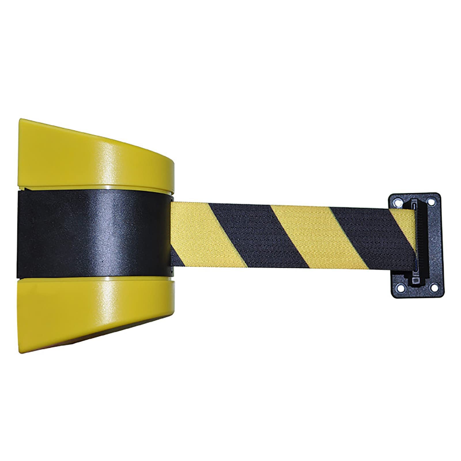 OUdini Retractable Belt Barrier, Wall Mount Retractable Barrier, Wall Mount Pull Out Queue Belt, Queuing Cordon/1Pcs/32Ft