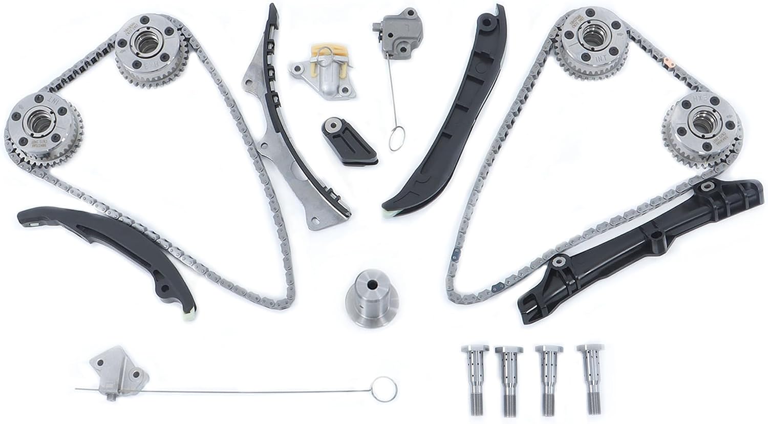 Lifters Kit Cam Kit Timing chain Kit Replacement for Journey Ram 1500 3.6L 2011-2016 5184150AF 05184150AF 5184150AF 5184370AI