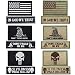 Creatrill Bundle 12 pieces USA Flag Patch Tactical American Flag US United States of America Military Morale Patches Set for Caps,Bags,Backpacks,Tactical Vest,Military Uniforms