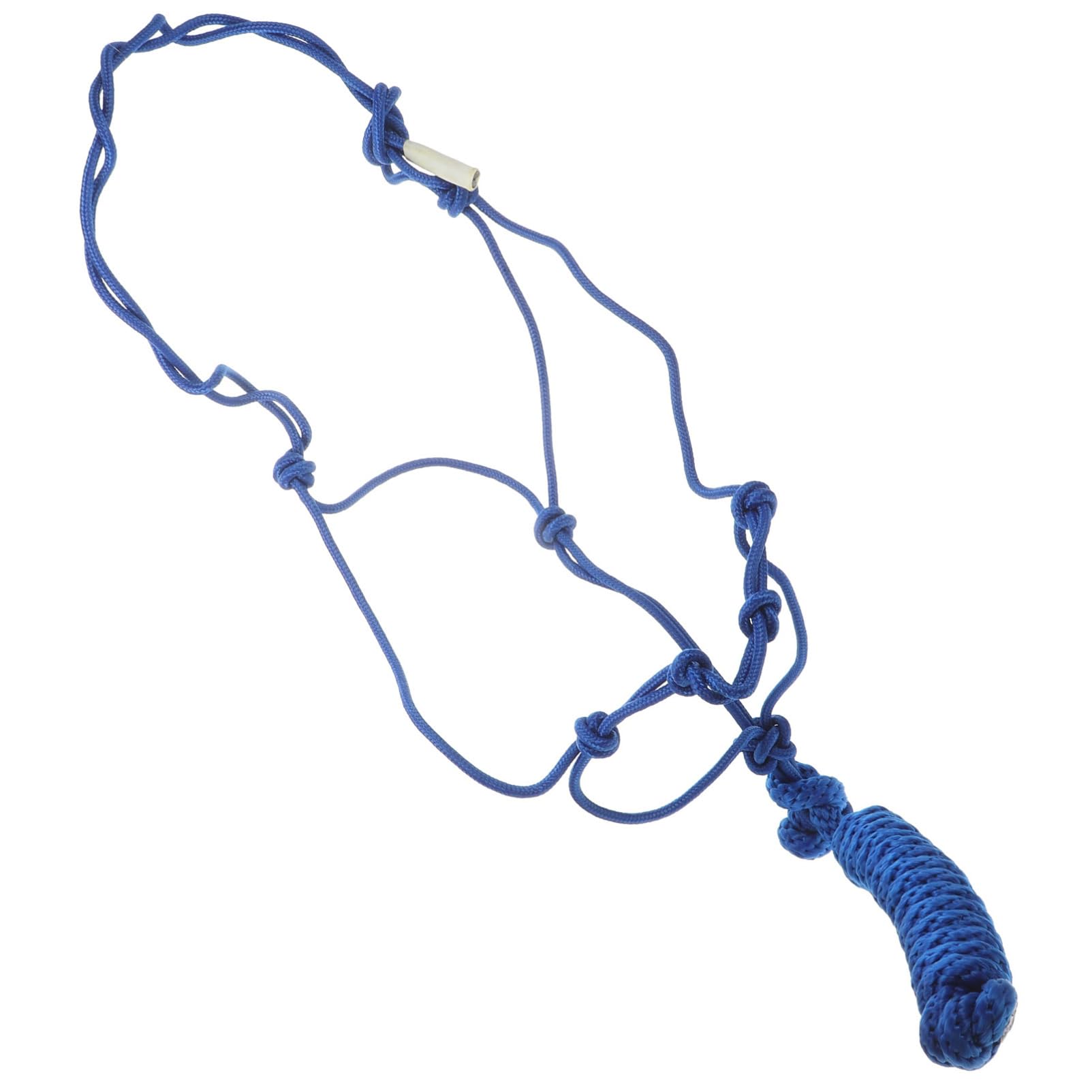 Cabestro para caballos POPETPOP ligero de tela azul resistente en exteriores