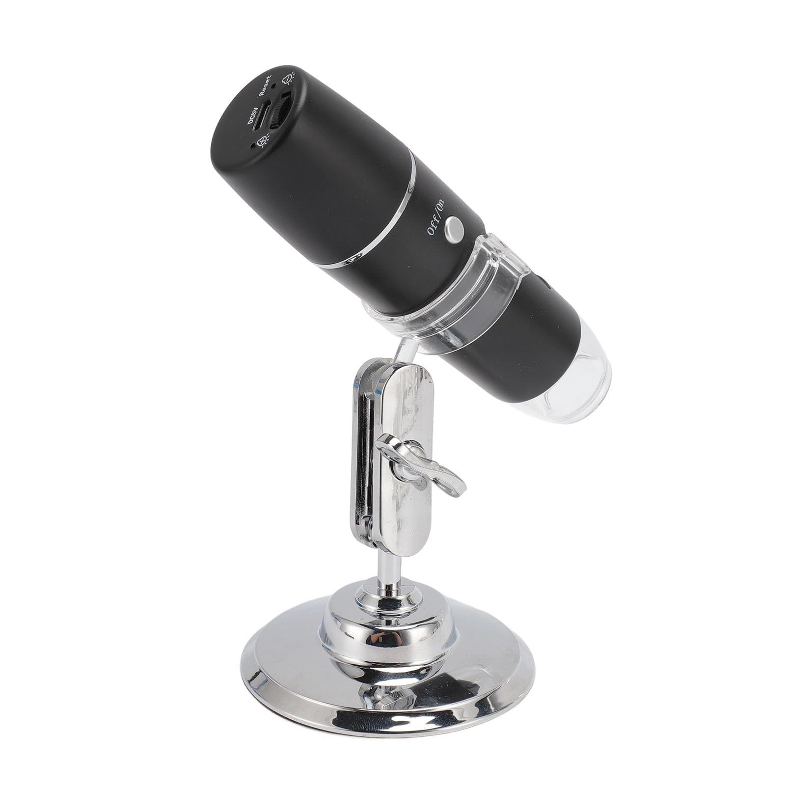 Generic Microscopio Tascabile Ricaricabile con 8 Luci LED Telecamera di Ispezione Ad Alta Definizione per Insegnanti e Hobbisti