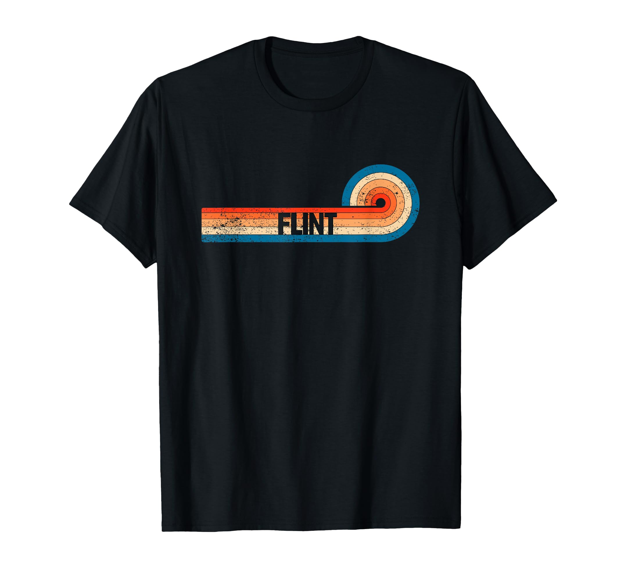 Retro FLINT Shirt Vintage City FLINT T-Shirt