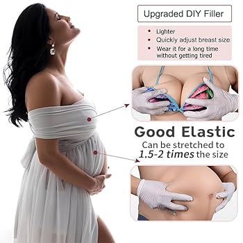 ハリウッド映画　オリジナルプロップ　等身大 シリコンバスト　小道具 Amazon | シリコンバスト Dカップ シリコン製 偽妊娠腹 DIY