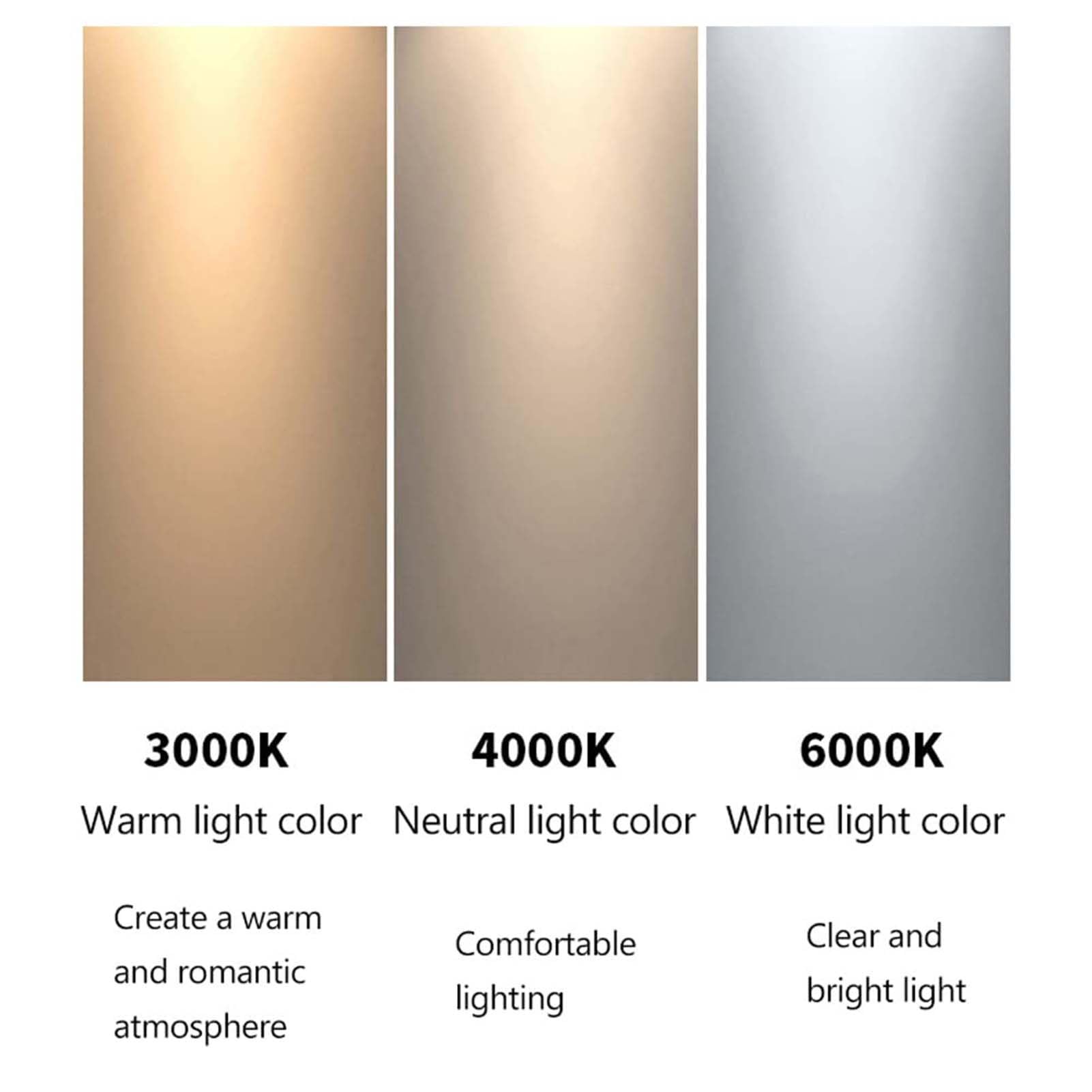 Paquete De 8 Focos LED Empotrables Orientables De Alto Brillo, Focos Redondos Ajustables, Luminaria De Techo De Montaje Semiempotrado(Warm White,5W)