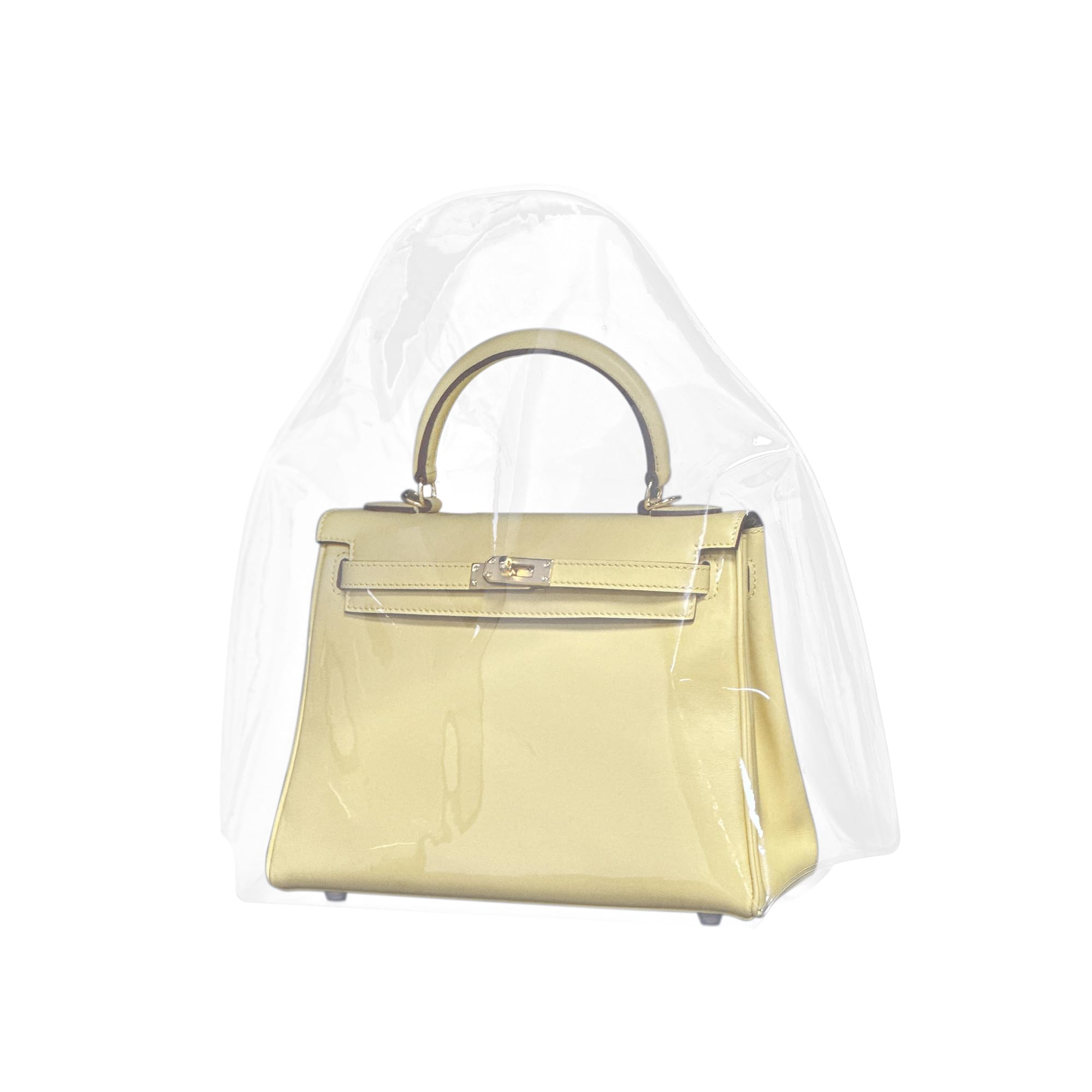 DGAZ Organizador de Bolsos Impermeable de PVC, Bolsa Transparente a Prueba de Polvo, Bolsa de Almacenamiento a Prueba de Humedad (Slender Medium)