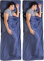 Vista 10 de Forro para saco de dormir, saco de dormir para adultos y sábanas de viaje para hotel, saco de dormir de viaje, forro de saco de dormir de campamento