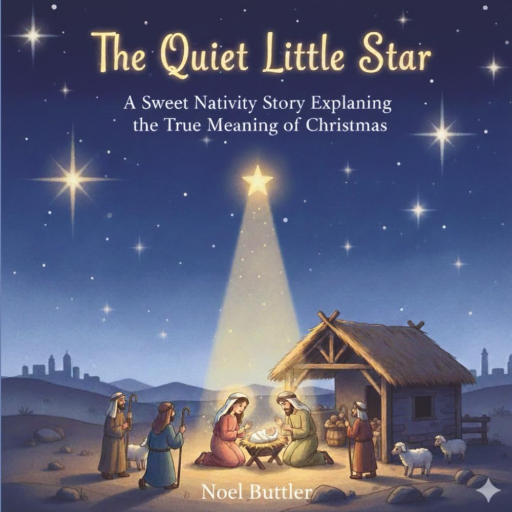 The Quiet Little Star: A Sweet Nativity Story Explaining the True Meaning of Christmas (Guided by God.)