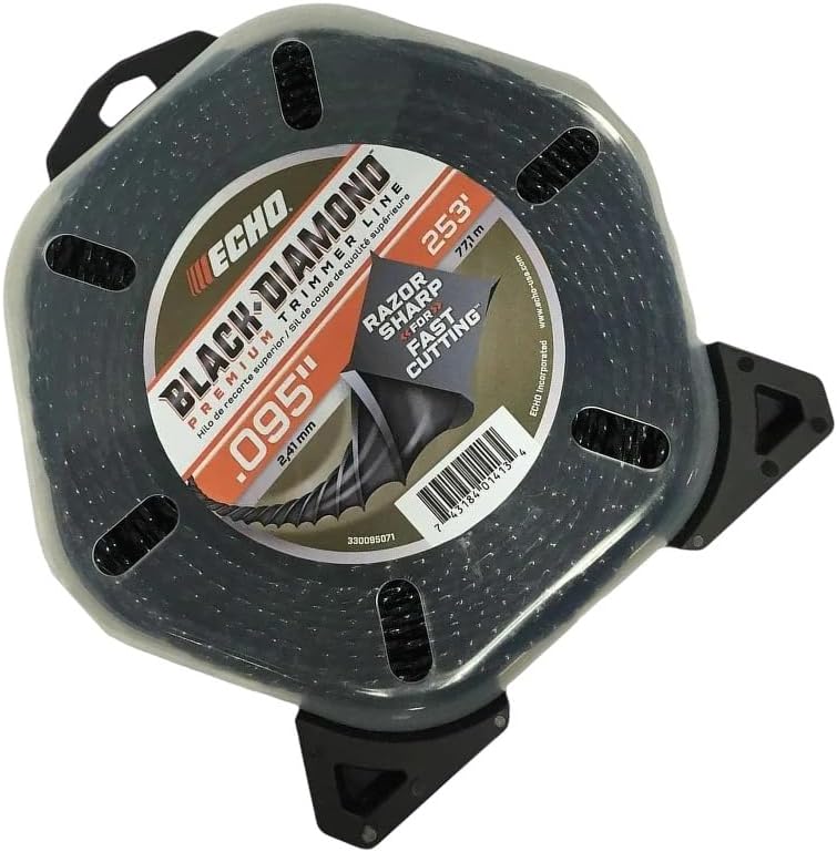 Echo Black Diamond .095 Trimmer Line 1-Pound Spool (253 Feet) 330095071