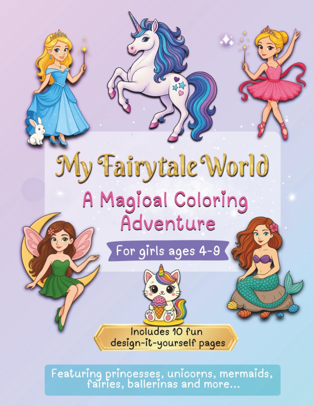 My Fairytale World: A Magical Coloring Adventure (My World Coloring Books)