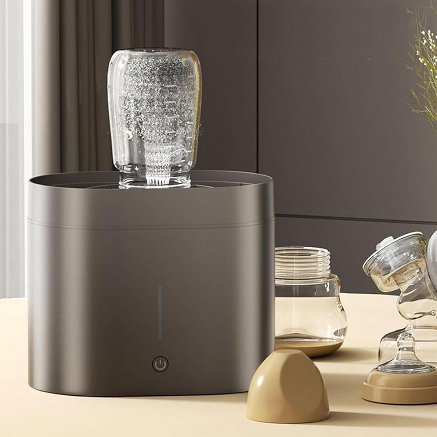 Lave-tasse électrique automatique avec 21 sorties d'eau pour ensembles de thé