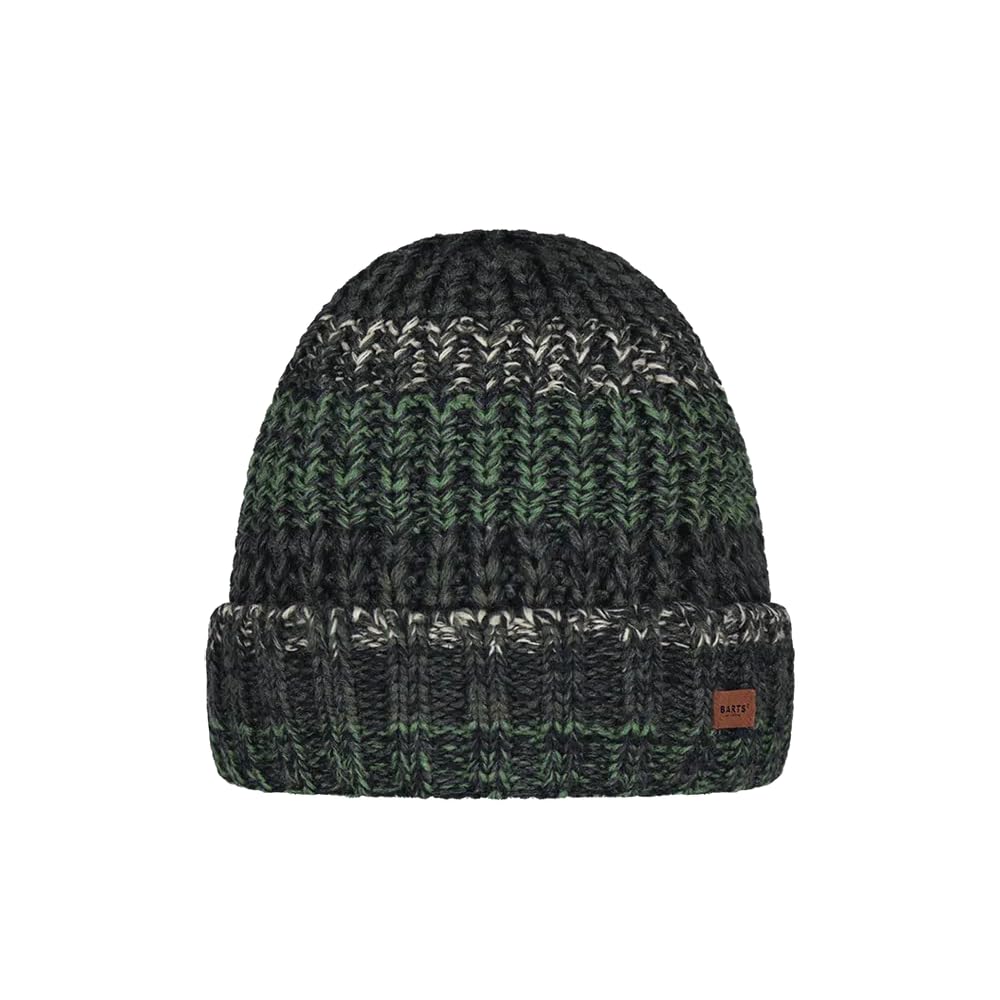 Barts Women's Green Akotan Beanie Hat With Cuff Winter (One Size - )