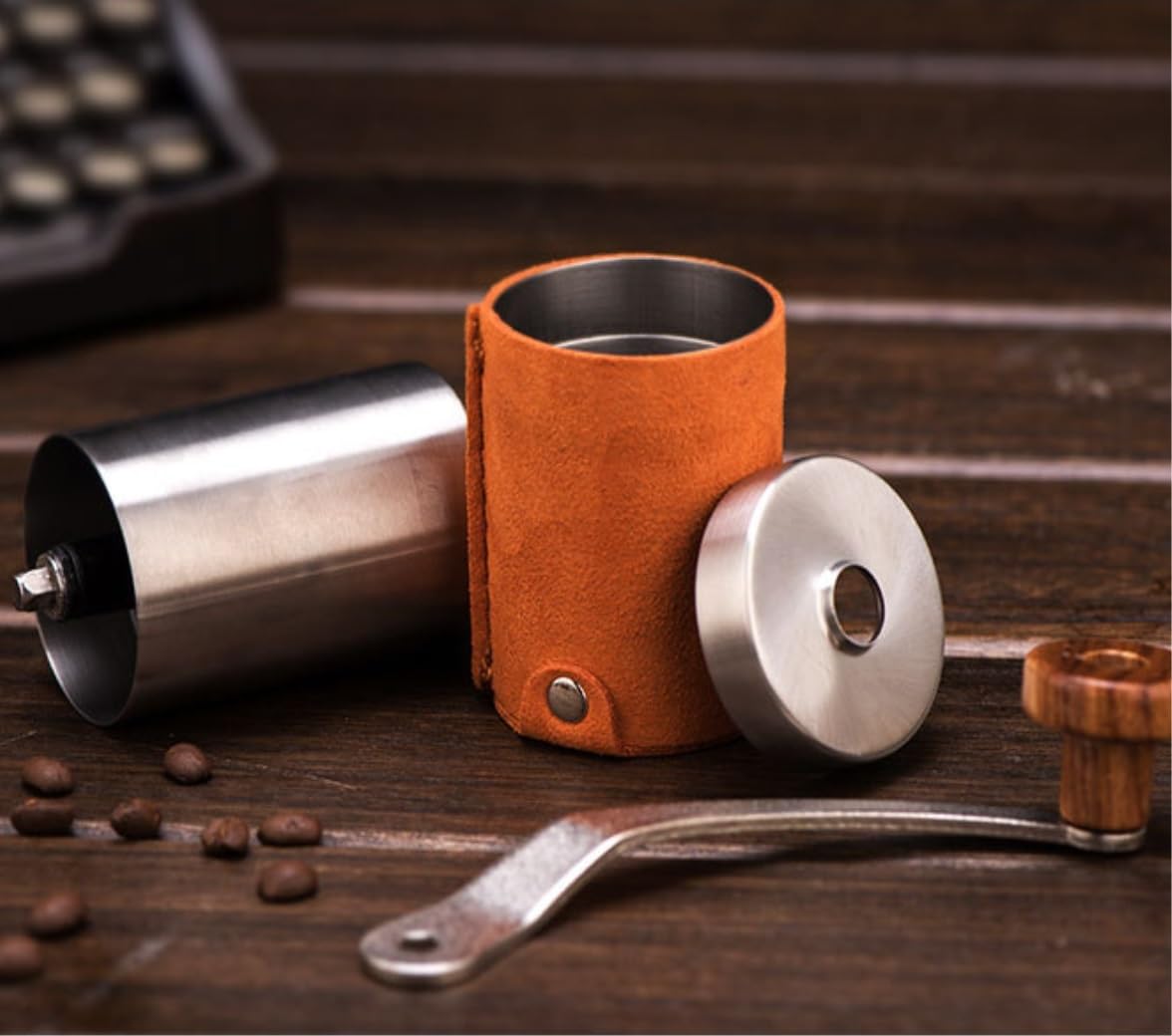 Molinillo de Café Molino de Café Molinillo De Café Manual, Molinillo De Café Portátil Con Manivela, Mini Molinillo Negro, Molinillo De Café Individual Molinillo Cafe Molinillos de Café ( Color : A , S