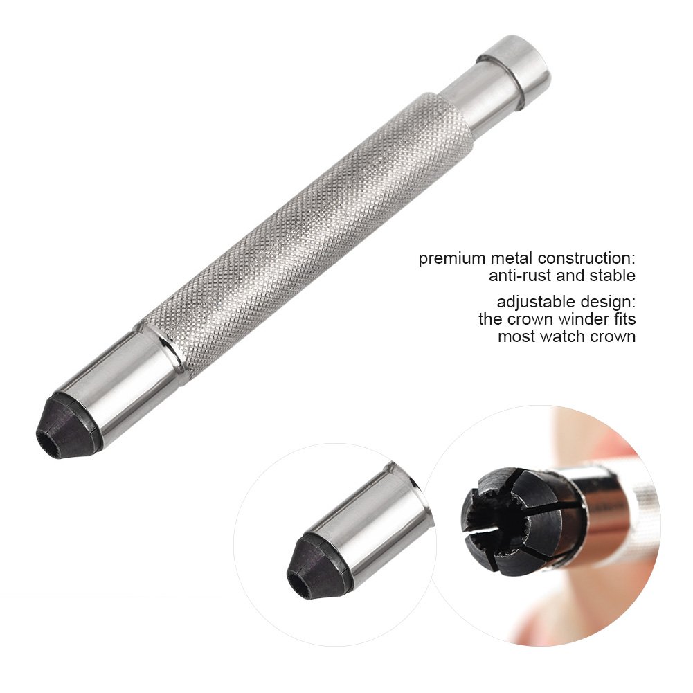 VGEBY Watch Crown Winder Tool, Hand Watch Crown Winder Mechanical Winding Repair Tool Watch Crown Helper (3.5) Watch Winder