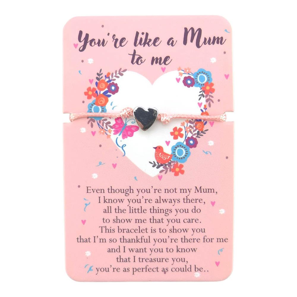 That's Crackers Like a Mum Cord Bracelet | Heart Warming Words | Little Gift | Cracker Filler