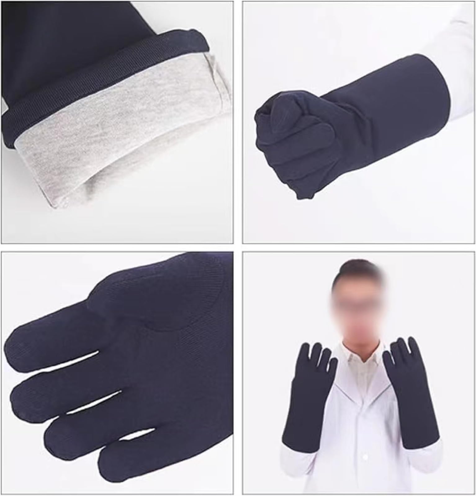 Guanti di piombo protettivi for raggi X, guanti di piombo anti-radiazioni, guanti for raggi X leggeri, robusti e durevoli, for radiografo di chirurgia ospedaliera.(0.35mmpb)