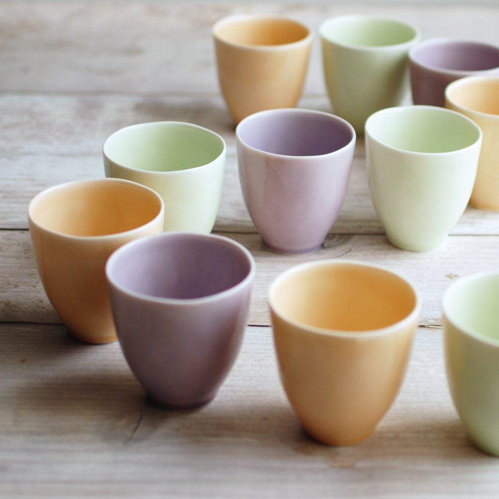 Kinto Atelier Tete Tea Cup, Pale Green, 7.5 fl oz (210 ml)