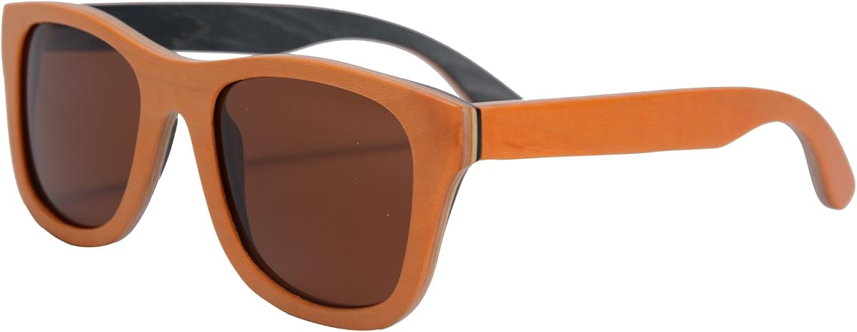 SAY WHAT? Recycled Skateboard Wooden Sunglasses