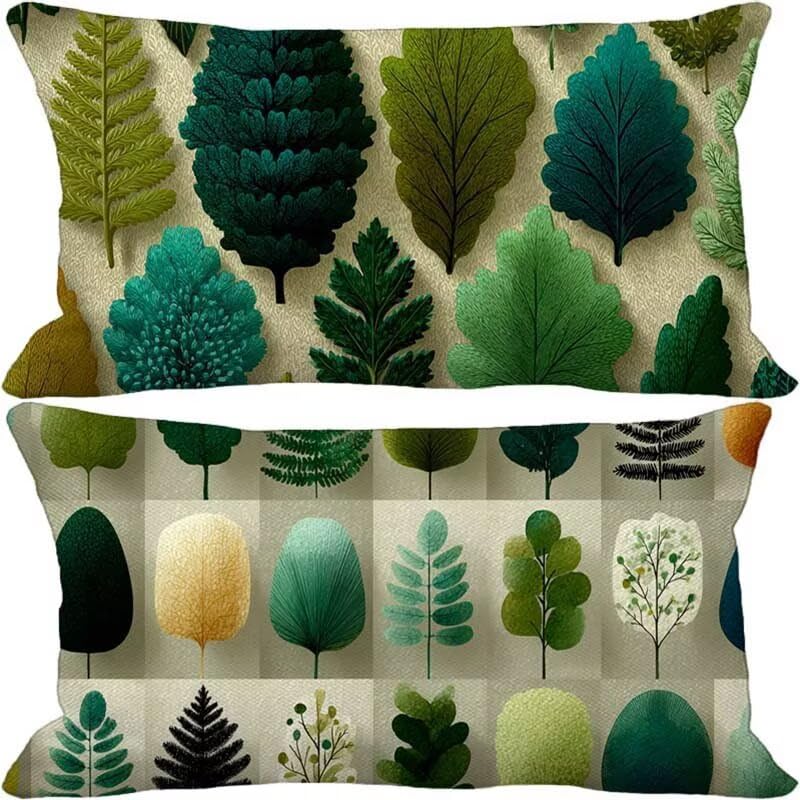 Housses de coussin 60x80 vert imperméables pour protéger vos oreillers de jardin