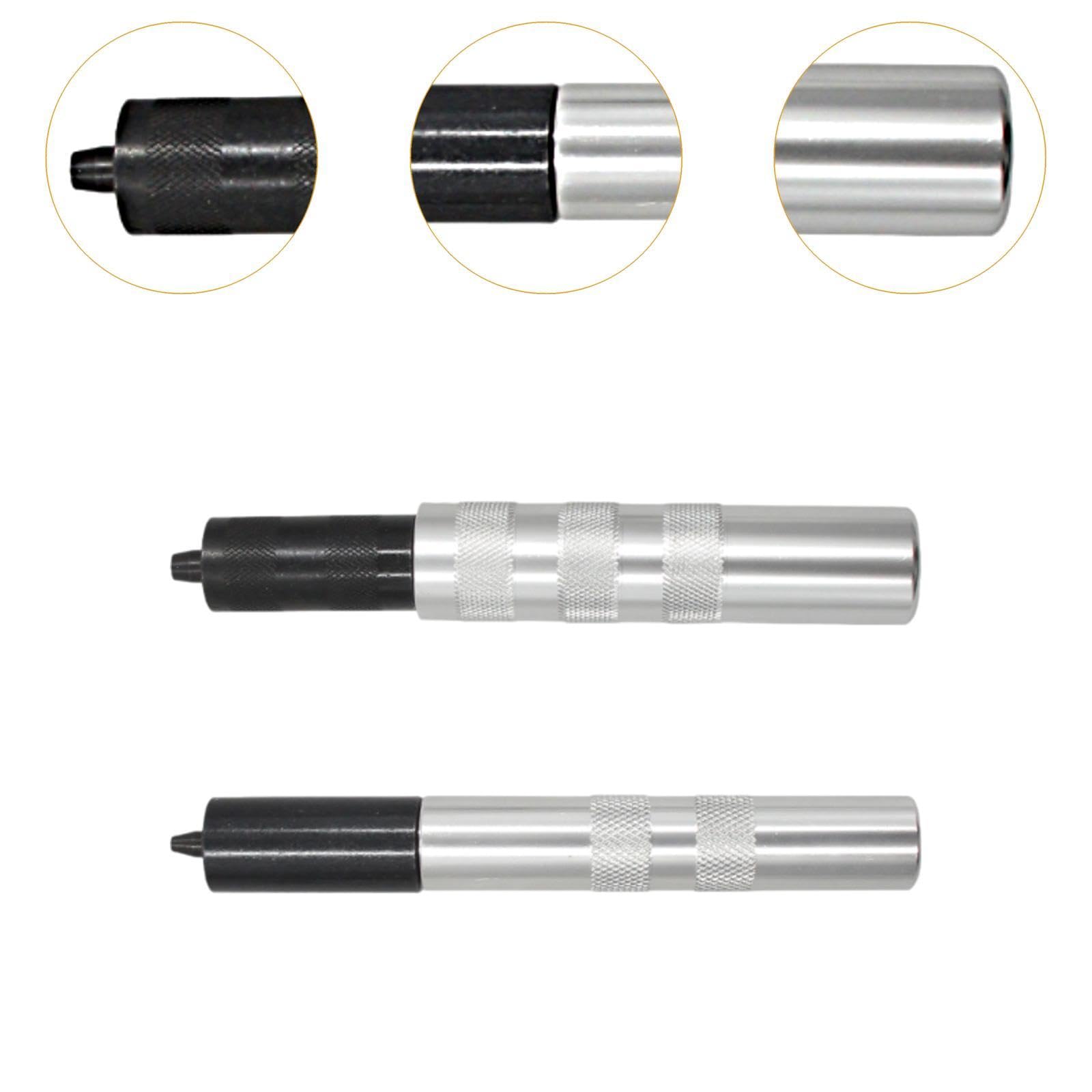 36050 Kit di Estrattori E Installatori per Compressori di Molle Valvole E Valvole, in Lega di Alluminio, per Auto Cilindri, Argento