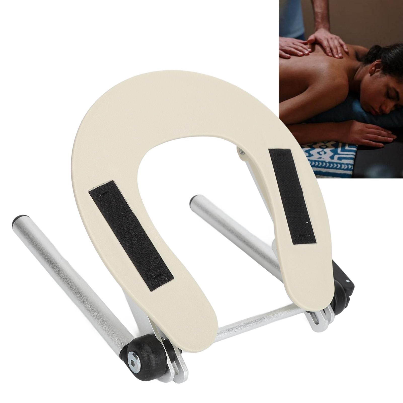 Culla massaggiante universale regolabile per lettino da massaggio, poggiatesta comfort Beauty Spa lettino lettino per attrezzature da massaggio