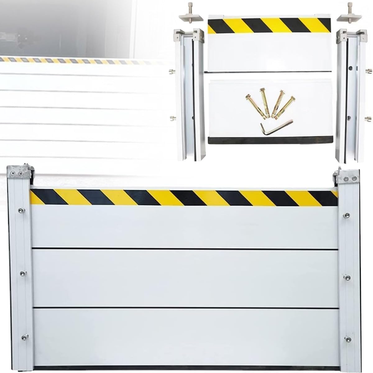 Flood Barrier - Reusable Garage, Basement & Door Flood Defence (100 * 60cm)
