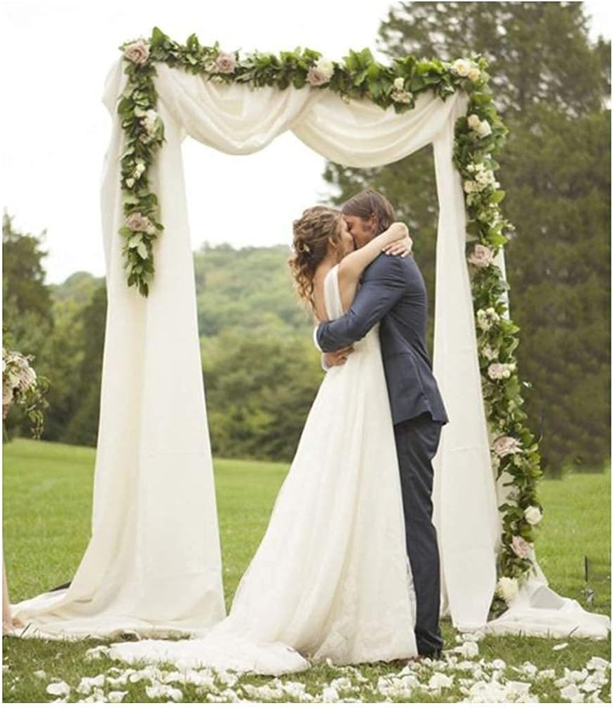 white and ivory wedding