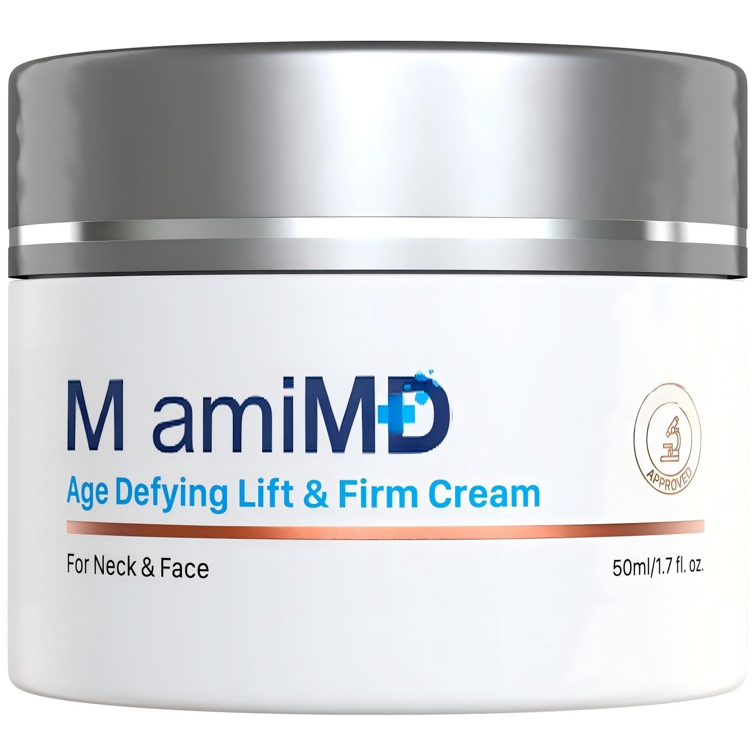 Crema facial reafirmante y lifting antiedad para mujeres, 50 ml, 1,7 oz | Crema hidratante que reduce las arrugas y aporta hidratación para una piel suave y radiante. Crema reafirmante MiamiMD para