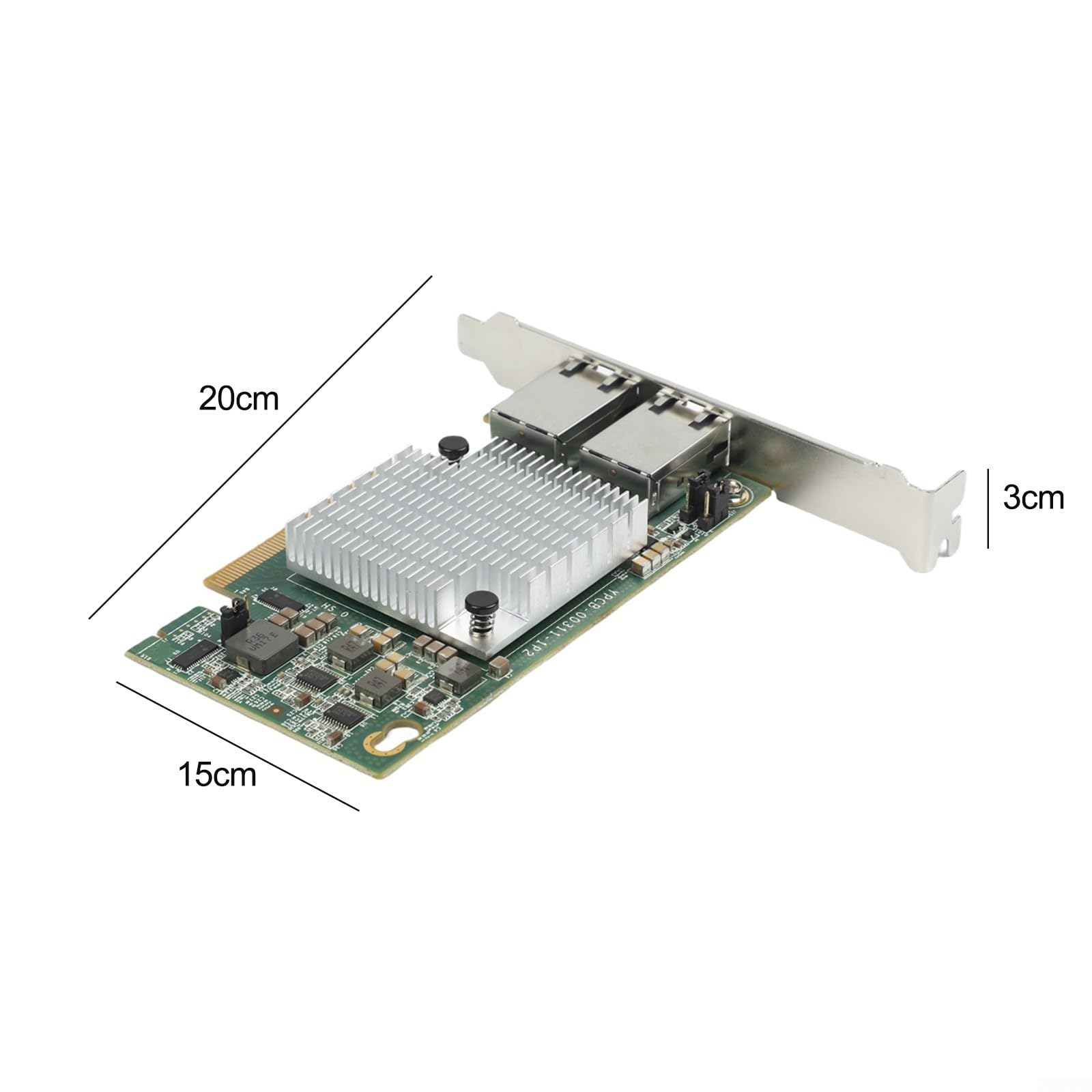 Scheda di Rete 10G X540-T2 Dual per rj45 per pcie Adattatore Ethernet 2.5Gbps Server Workstation