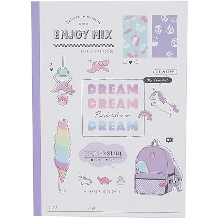Amazon Co Jp 英語ノート B5 英習帳 Enjoy Mix 低学年用 8段 クラックス イングリッシュノート スタディ グッズ 通販 文房具 オフィス用品 Amazon Co Jp 英語ノート B5 英習帳 Enjoy Mix 低学年用 8段 クラックス イングリッシュノート スタディ グッズ 通販 文房具 オフィス用品
