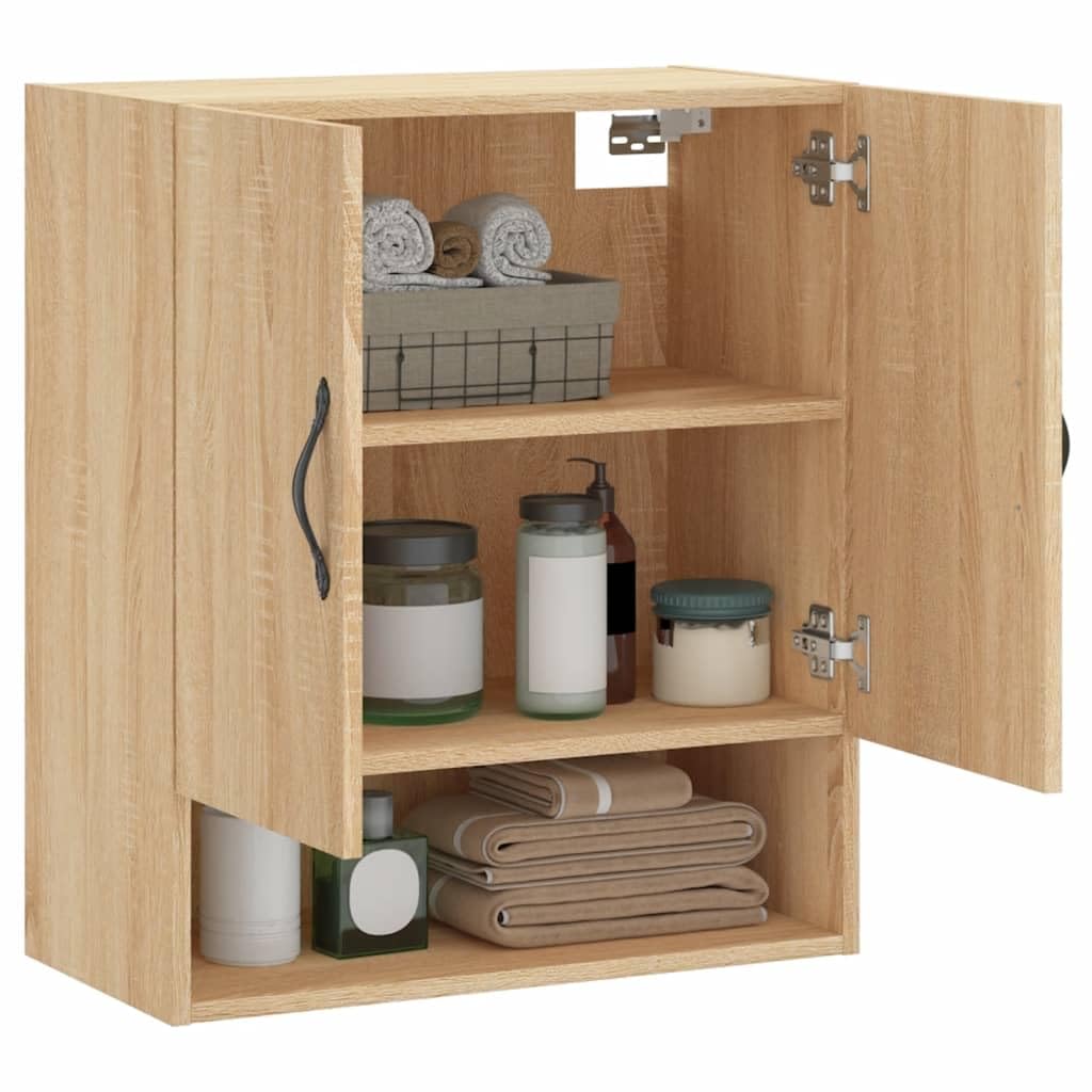 Armadio da parete in legno composito Dub Sonoma 60x31x70 cm