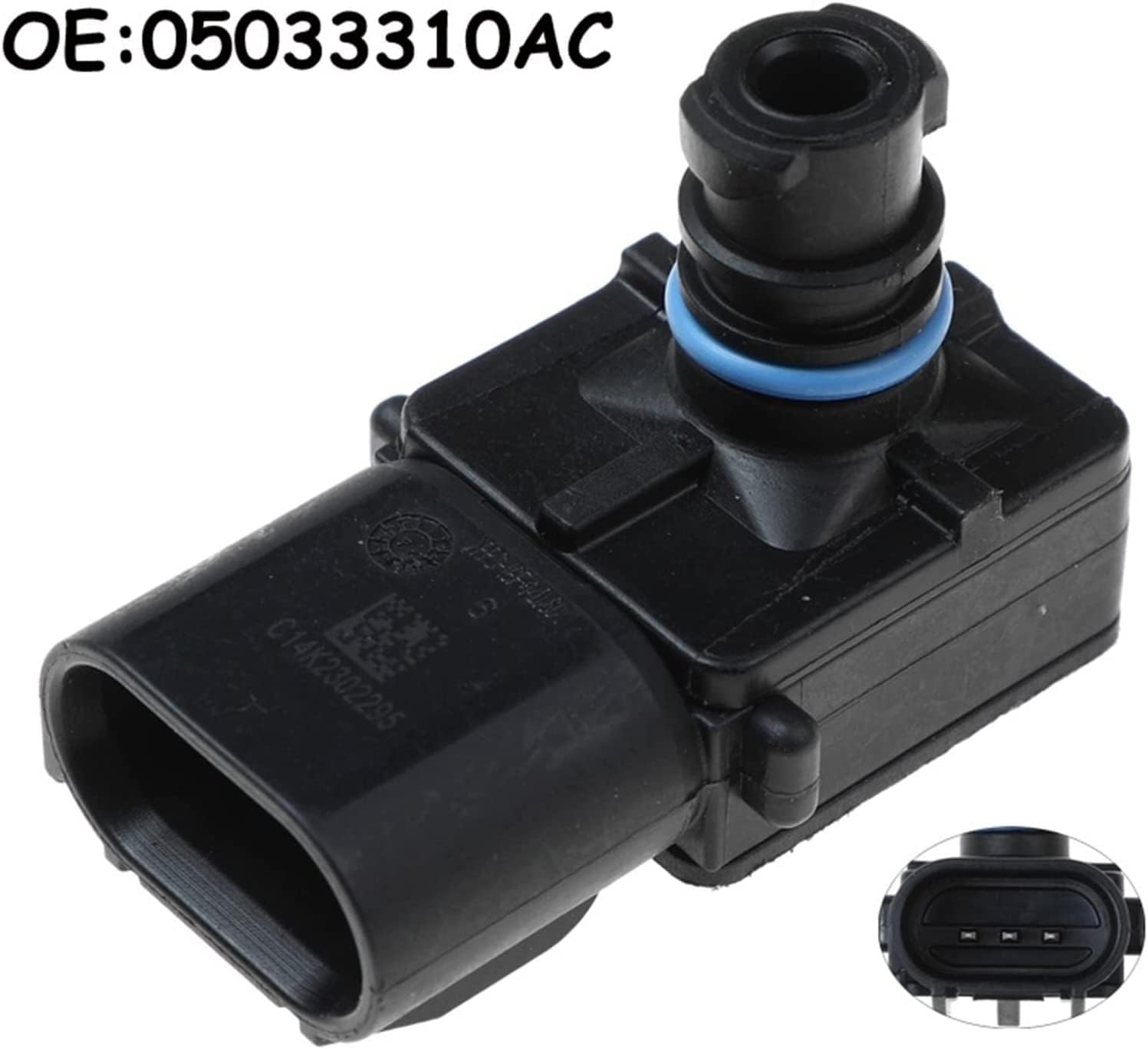 05033310AC Manifold Absolute Pressure Sensor Intake Pressure Sensor 1Pcs