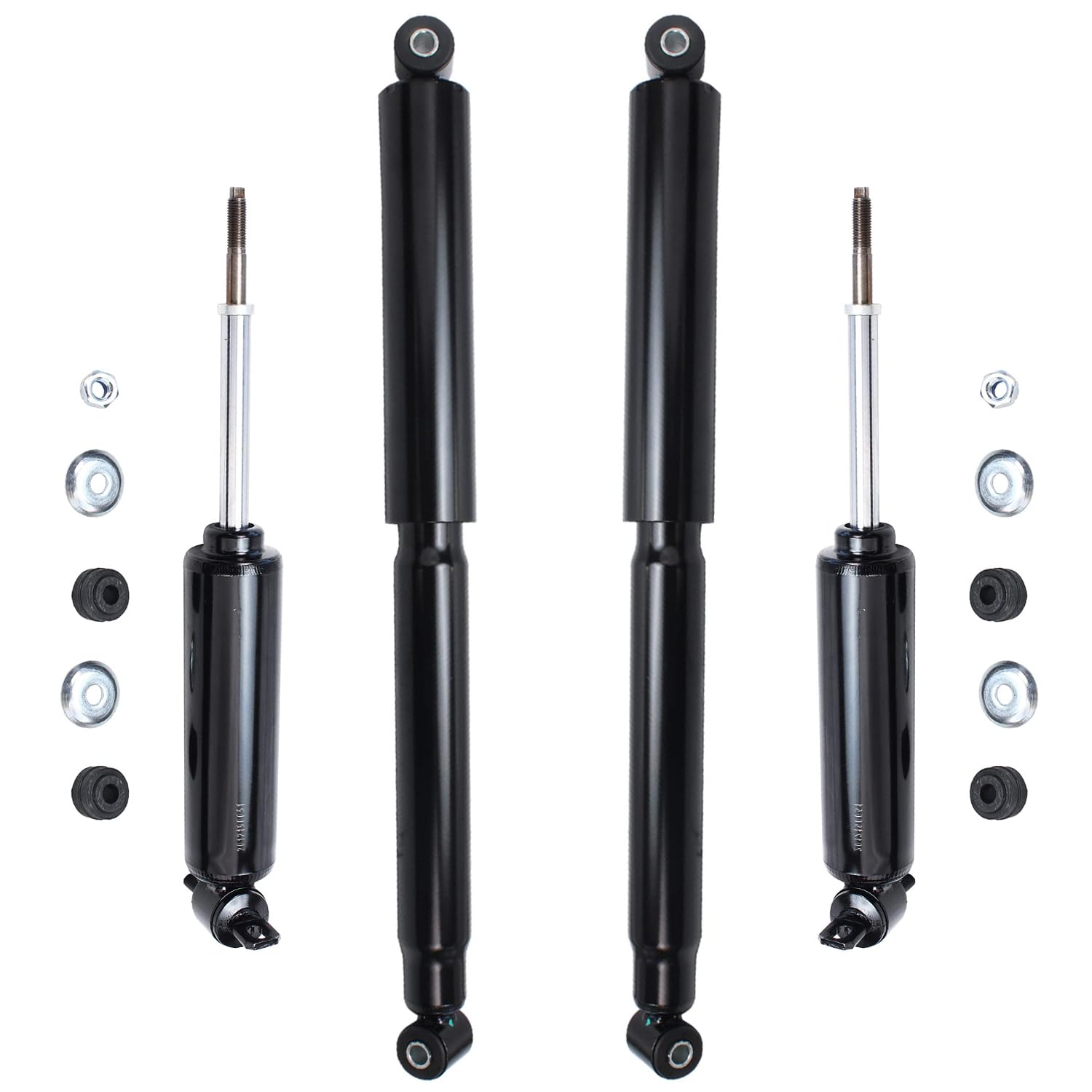 Detroit Axle - 2WD Shock Absorbers for 97-04 Dakota, 99-03 Dodge Durango