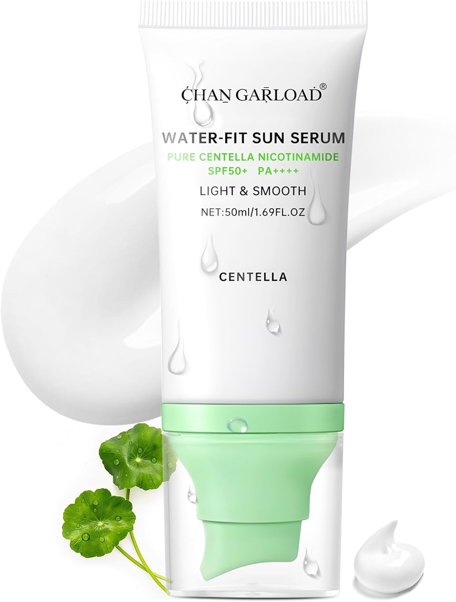 Korean Sunscreen for Face & Body – SPF 50+ Madagascar Centella Mineral Sunblock, Tinted Moisturizer with Hyaluronic Acid & Niacinamide, Lightweight, Hydrating & No White Cast, 50ml