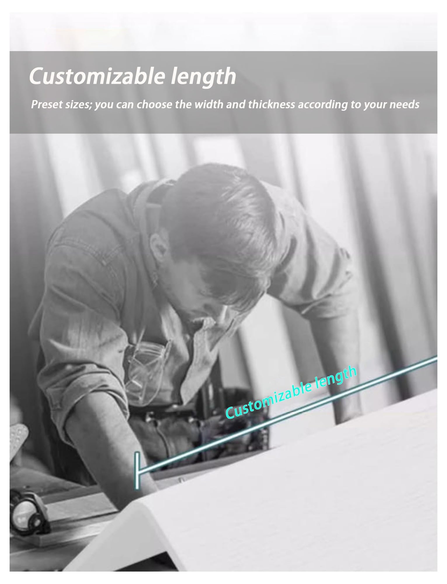 Genérico Protectores de Esquinas de Pared autoadhesivos de PVC de 90 Grados for Muebles, Puertas y mesas.(B-5pc,2.5X280cm)